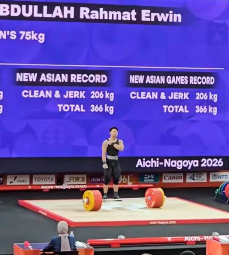 Rahmat Erwin Abdullah Raih Medali Emas Kedua Untuk Indonesia di Asian Games 2026 